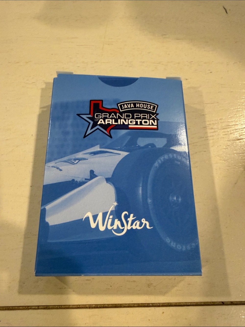 NEW!WinStar Grand Prix Arlington Blue Playing Cards Deck
